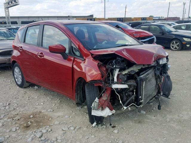 3N1CE2CP8FL367908 - 2015 NISSAN VERSA NOTE RED photo 1