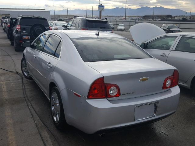 1G1ZD5EB9A4100524 - 2010 CHEVROLET MALIBU 2LT SILVER photo 3