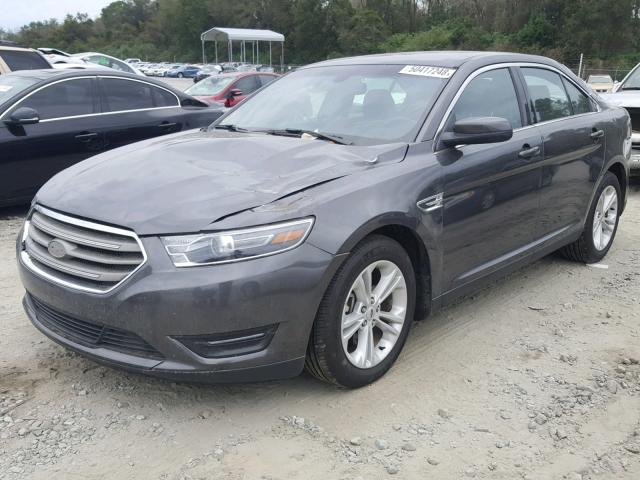 1FAHP2E85HG144290 - 2017 FORD TAURUS SEL GRAY photo 2