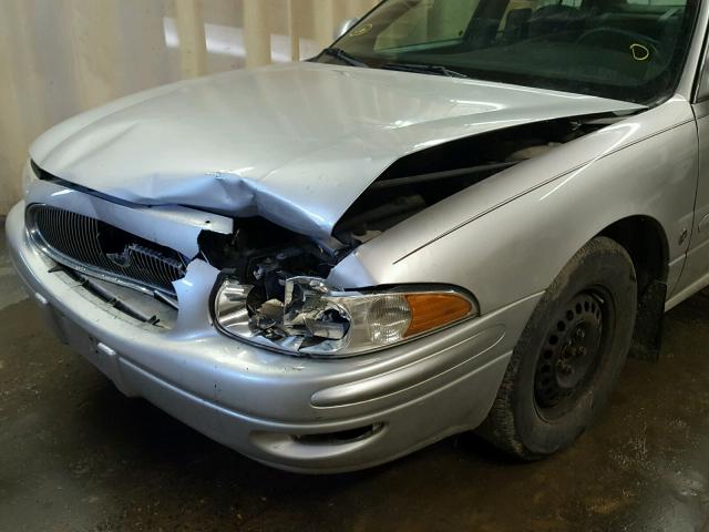 1G4HP52K43U134190 - 2003 BUICK LESABRE CU SILVER photo 9