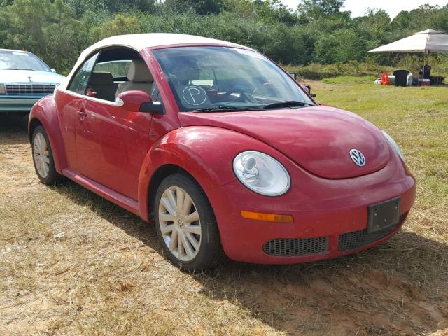 3VWRF31YX9M405494 - 2009 VOLKSWAGEN NEW BEETLE Qırmızı foto 1