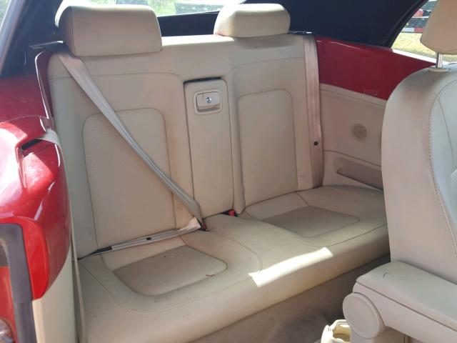 3VWRF31YX9M405494 - 2009 VOLKSWAGEN NEW BEETLE Qırmızı foto 6