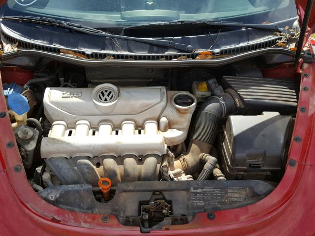 3VWRF31YX9M405494 - 2009 VOLKSWAGEN NEW BEETLE Qırmızı foto 7
