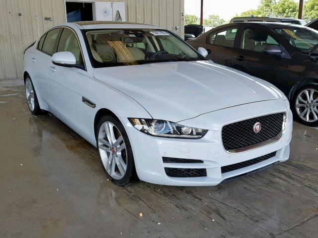 SAJAD4BV6HA974596 - 2017 JAGUAR XE PREMIUM WHITE photo 1