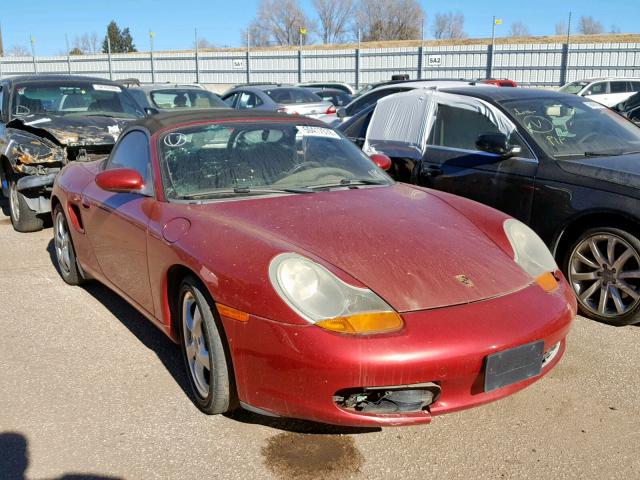 WP0CA29832U625289 - 2002 PORSCHE BOXSTER RED photo 1