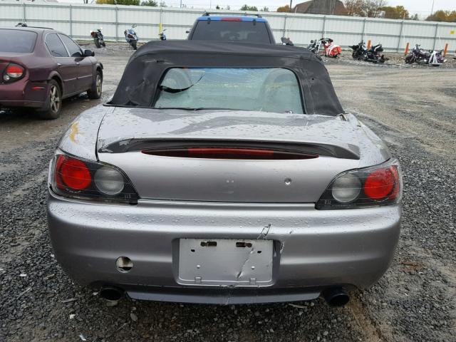 JHMAP11411T005875 - 2001 HONDA S2000 SILVER photo 6