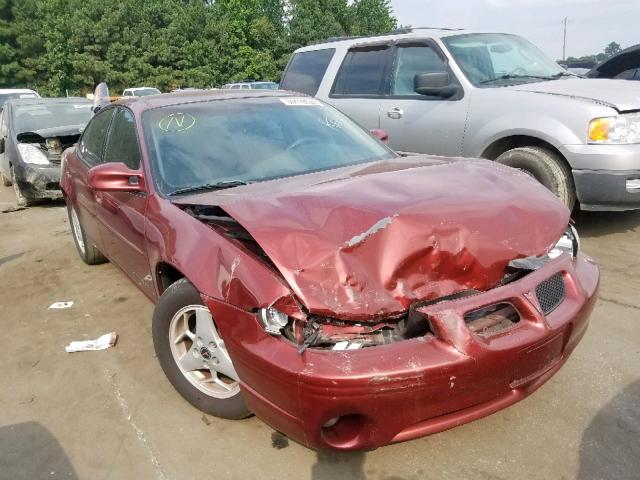 1G2WK52J83F131254 - 2003 PONTIAC GRAND PRIX RED photo 1