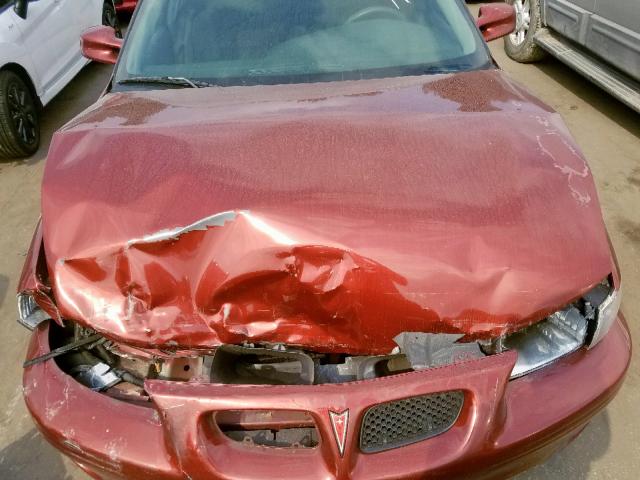 1G2WK52J83F131254 - 2003 PONTIAC GRAND PRIX RED photo 7
