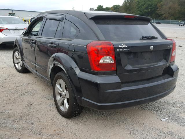 1B3CB4HA2AD663643 - 2010 DODGE CALIBER SX BLACK photo 3