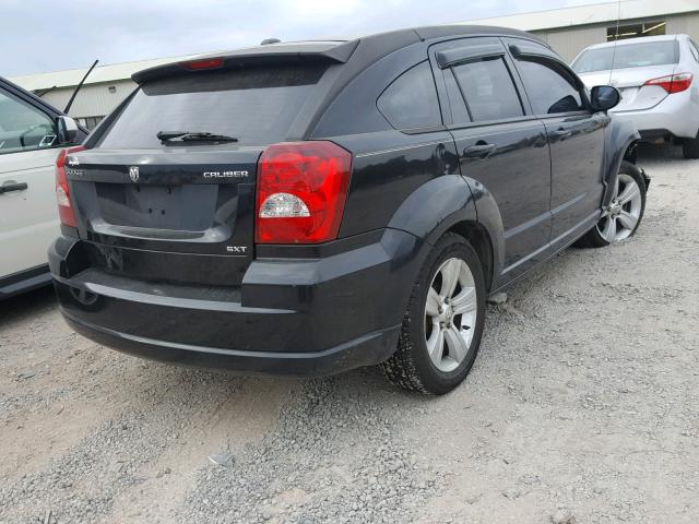 1B3CB4HA2AD663643 - 2010 DODGE CALIBER SX BLACK photo 4