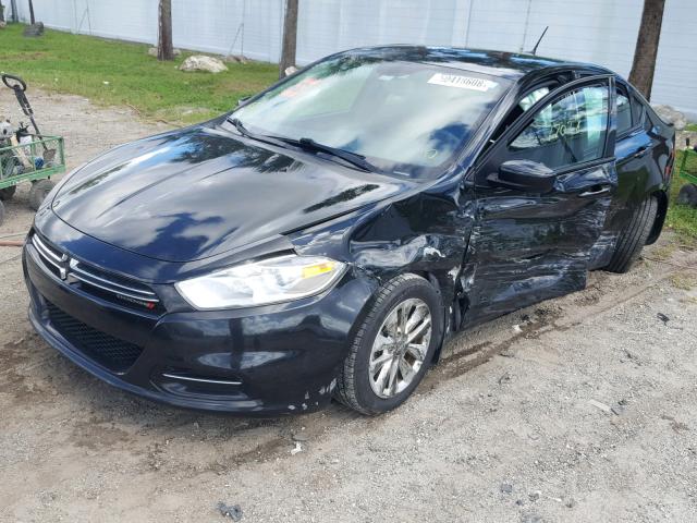 1C3CDFDH7ED903447 - 2014 DODGE DART SE AE BLACK photo 2