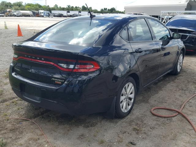 1C3CDFDH7ED903447 - 2014 DODGE DART SE AE BLACK photo 4