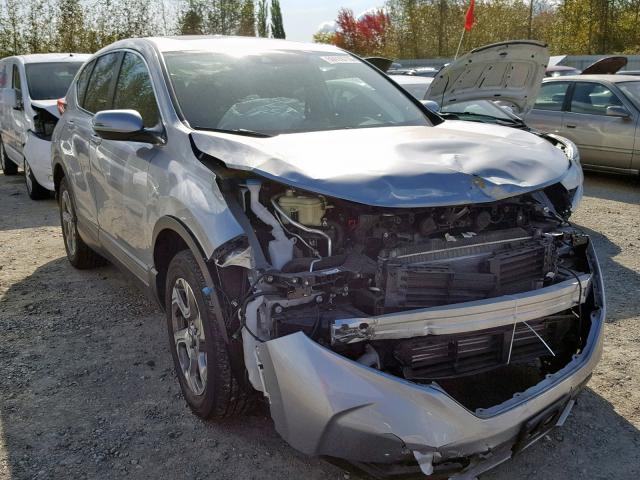 2HKRW2H80HH628411 - 2017 HONDA CR-V EXL SILVER photo 1