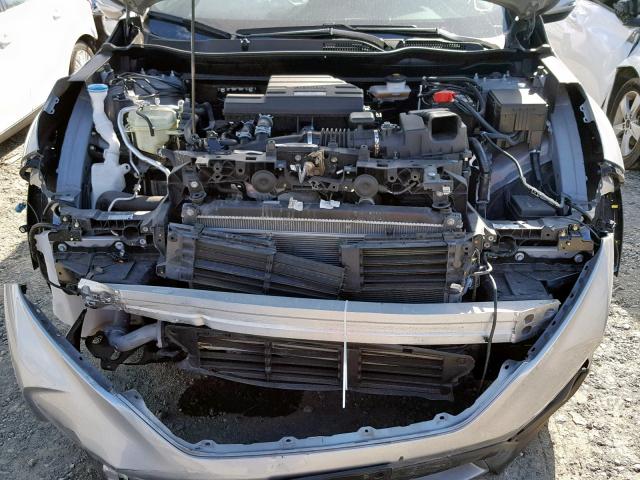 2HKRW2H80HH628411 - 2017 HONDA CR-V EXL SILVER photo 7