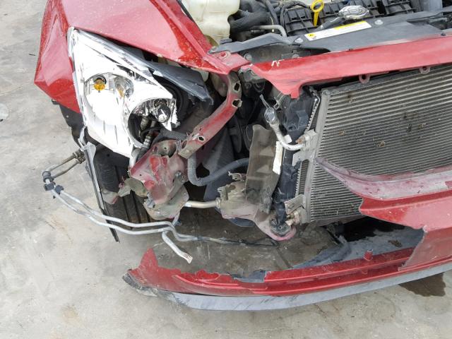 1B3HB48B88D617193 - 2008 DODGE CALIBER SX RED photo 9