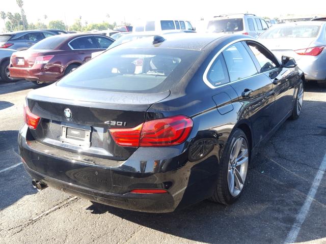 WBA4J1C5XJBG75694 - 2018 BMW 430I GRAN BLACK photo 4