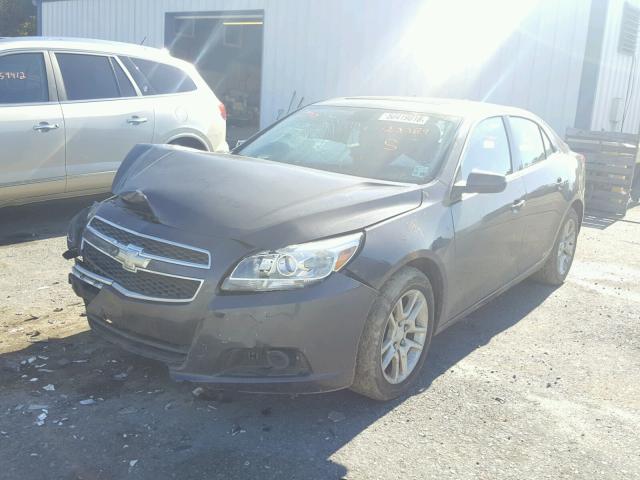 1G11F5RR4DF122289 - 2013 CHEVROLET MALIBU 2LT CHARCOAL photo 2