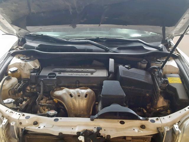 4T4BE46K08R015243 - 2008 TOYOTA CAMRY CE WHITE photo 7