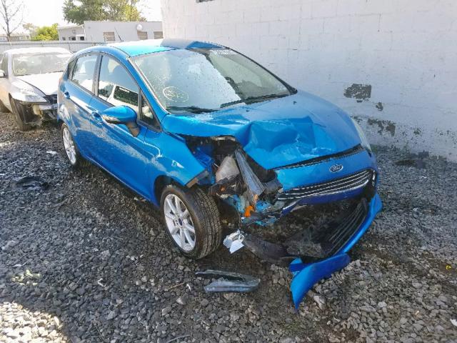 3FADP4EJ5EM241651 - 2014 FORD FIESTA SE BLUE photo 1