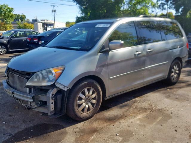 5FNRL38618B044479 - 2008 HONDA ODYSSEY EX GRAY photo 2