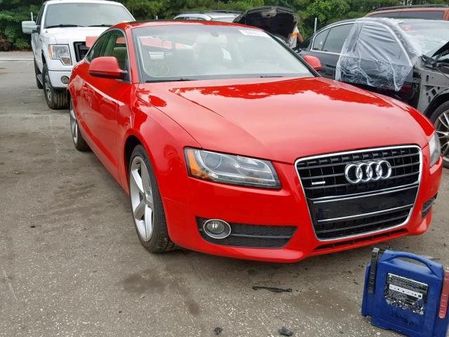 WAUDK78T08A032761 - 2008 AUDI A5 QUATTRO RED photo 1