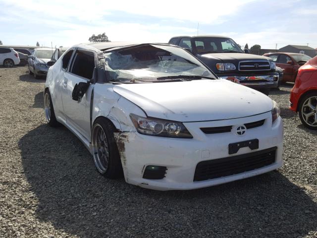 JTKJF5C70B3008621 - 2011 TOYOTA SCION TC 白色 照片 1