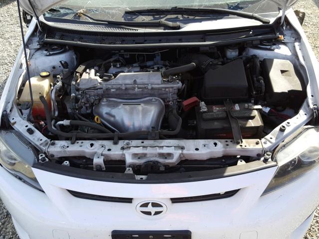 JTKJF5C70B3008621 - 2011 TOYOTA SCION TC 白色 照片 7