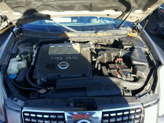 1N4BA41E85C851837 - 2005 NISSAN MAXIMA SE GRAY photo 7