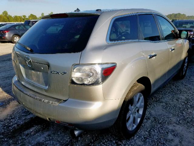 JM3ER293770143971 - 2007 MAZDA CX-7 TAN photo 4