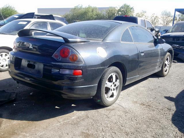 4A3AC44G95E002850 - 2005 MITSUBISHI ECLIPSE GS BLACK photo 4