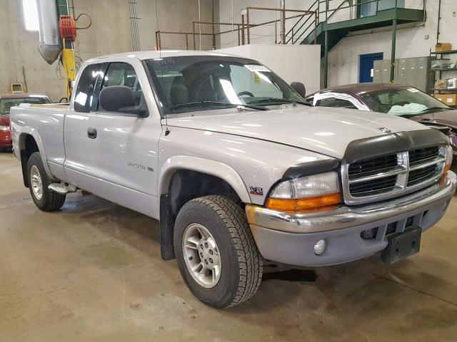 1B7GG22X7XS226230 - 1999 DODGE DAKOTA GRAY photo 1