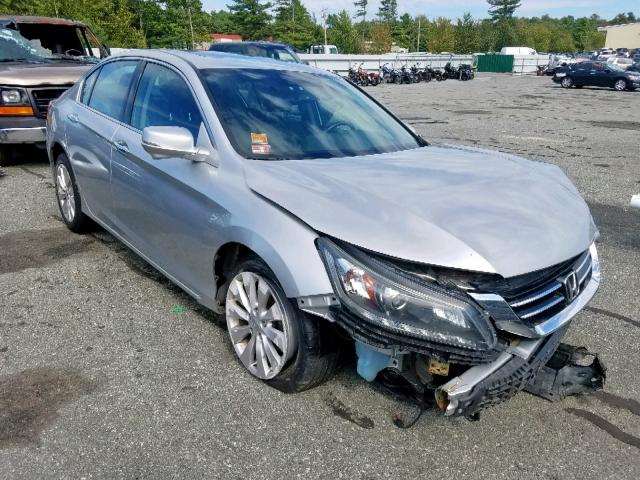 1HGCR3F87EA034375 - 2014 HONDA ACCORD EXL SILVER photo 1