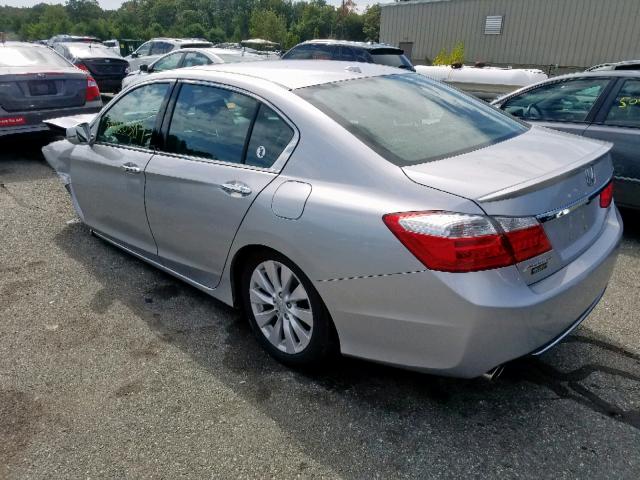 1HGCR3F87EA034375 - 2014 HONDA ACCORD EXL SILVER photo 3