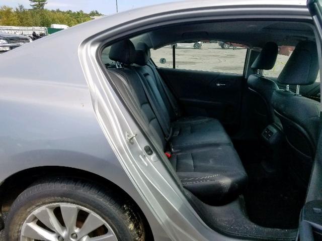 1HGCR3F87EA034375 - 2014 HONDA ACCORD EXL SILVER photo 6