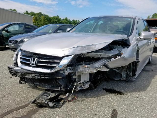 1HGCR3F87EA034375 - 2014 HONDA ACCORD EXL SILVER photo 9