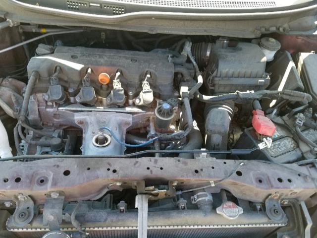 19XFB2F91EE247466 - 2014 HONDA CIVIC EXL 勃艮第红 照片 7