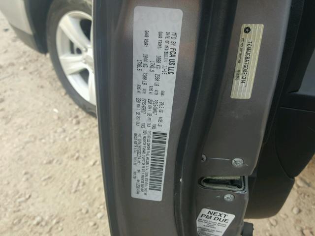 1C4NJCBA7GD621314 - 2016 JEEP COMPASS SP ვერცხლისფერი ფოტო 10