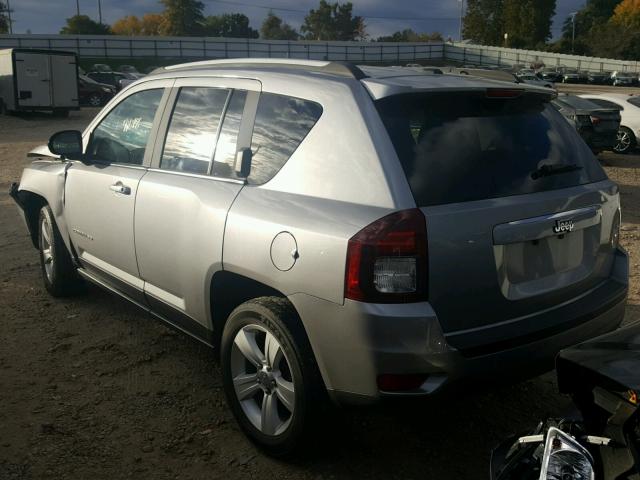 1C4NJCBA7GD621314 - 2016 JEEP COMPASS SP ვერცხლისფერი ფოტო 3