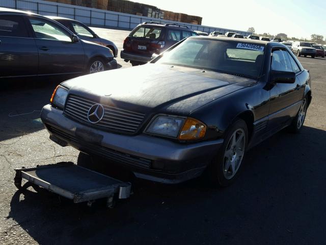 WDBFA63E1RF087238 - 1994 MERCEDES-BENZ SL 320 BLACK photo 2