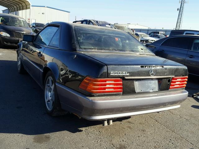 WDBFA63E1RF087238 - 1994 MERCEDES-BENZ SL 320 BLACK photo 3