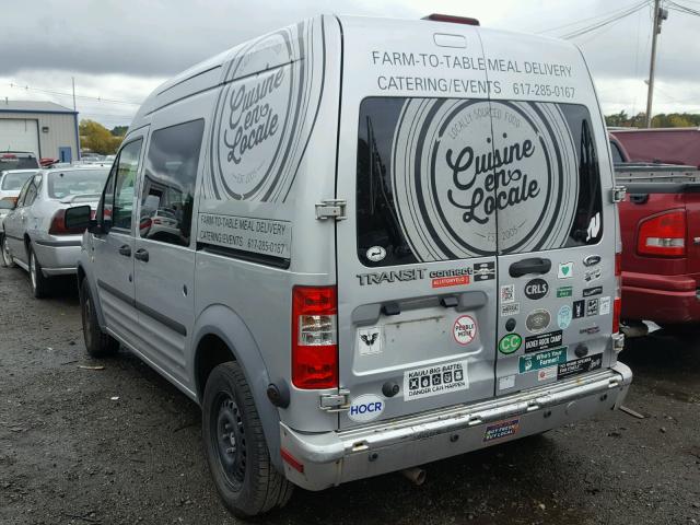 NM0KS9BN1AT035322 - 2010 FORD TRANSIT CO SILVER photo 3