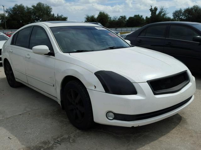 1N4BA41E36C839984 - 2006 NISSAN MAXIMA SE WHITE photo 1