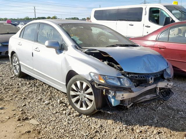 2HGFA16979H501464 - 2009 HONDA CIVIC EXL 银色 照片 1
