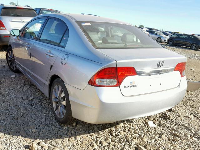 2HGFA16979H501464 - 2009 HONDA CIVIC EXL 银色 照片 3