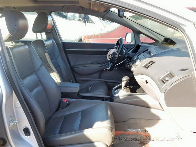 2HGFA16979H501464 - 2009 HONDA CIVIC EXL 银色 照片 5