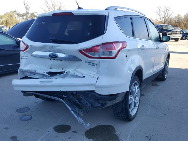 1FMCU9J97EUD43953 - 2014 FORD ESCAPE TIT WHITE photo 4