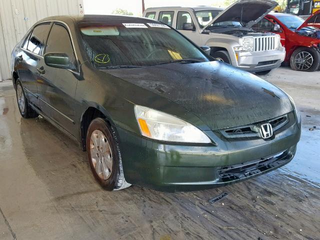 1HGCM563X3A089110 - 2003 HONDA ACCORD LX GREEN photo 1