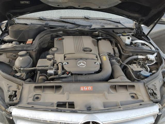 WDDGF4HB4CR213145 - 2012 MERCEDES-BENZ C 250 BLACK photo 7