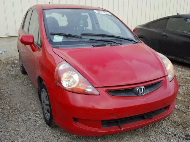 JHMGD384X8S803764 - 2008 HONDA FIT RED photo 1