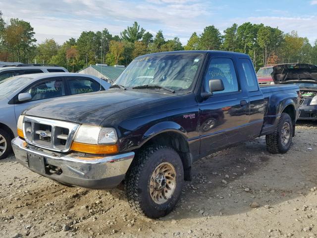 1FTZR15V6XTB06842 - 1999 FORD RANGER SUP BLACK photo 2